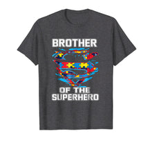 Load image into Gallery viewer, Super Brother Tshirt Autism Awareness Gift KIds Superhero