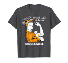 Load image into Gallery viewer, Appendix Cancer Awareness T-Shirt Unbeakable Warrior Shirt