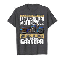 Load image into Gallery viewer, Mens Best Grandpa Biker Motorcycle T Shirt Gift For Grandfather