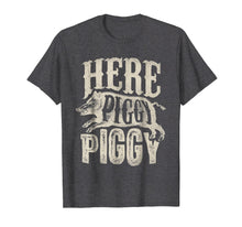 Load image into Gallery viewer, Here Piggy Piggy T shirt Boar Hunting Vintage Pig Hog Hunter