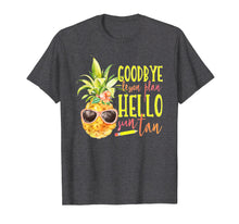 Load image into Gallery viewer, Goodbye Lesson Plan Hello Sun Tan Gift Pineapple t-shirt