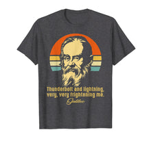 Load image into Gallery viewer, Thunderbolt Lightning Very Frightening Me Galileo Tshirt T-Shirt