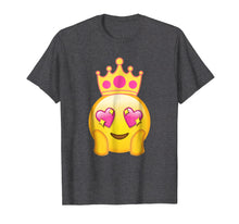 Load image into Gallery viewer, Emoticon Queen Emoji Funny Princess Crown T-Shirt