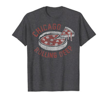 Load image into Gallery viewer, Chicago Rolling Deep Dish Pizza Vintage Graphic T-Shirt
