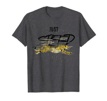 Load image into Gallery viewer, Just Speed Cheetah Cat T Shirt for Men, Women and Kids