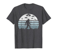 Load image into Gallery viewer, Bigfoot UFO Abduction - Vintage BELIEVE Retro T-Shirt