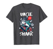 Load image into Gallery viewer, Uncle Shark Shirt Doo Doo Late Christmas Gift Idea
