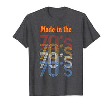 Load image into Gallery viewer, Made in the 70's - Distressed Retro / Classic T Shirt