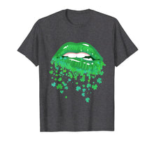 Load image into Gallery viewer, Funny Irish Green Lips St Patricks Day Sexy T-shirt