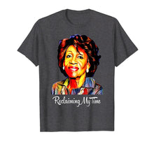 Load image into Gallery viewer, Black History Month TShirt Art Maxine Waters Quote Shirt
