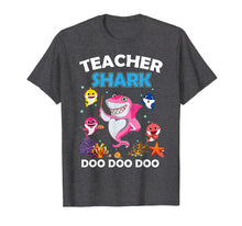 Load image into Gallery viewer, Teacher Shark Tshirt Doo Doo Doo Tee Gift For Teachers