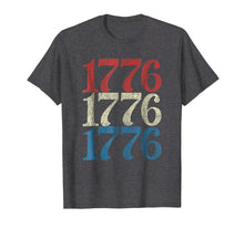 Load image into Gallery viewer, 1776 Shirt Patriot USA Flag Revolutionary War Tshirt Retro