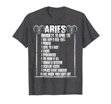 Load image into Gallery viewer, Aries Will Keep It Real T Shirt, I'm An Aries T Shirt