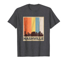 Load image into Gallery viewer, Nashville T-Shirt City Skyline Retro Vintage Souvenir