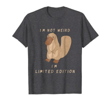 Load image into Gallery viewer, I'm Not Weird Funny Platypus Funny T-Shirt
