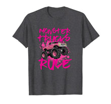 Load image into Gallery viewer, Monster Trucks Rule Shirt for girls and boys