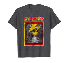 Load image into Gallery viewer, Politics Bad Brains Distressed Vintage Capitol Logo T-shirt