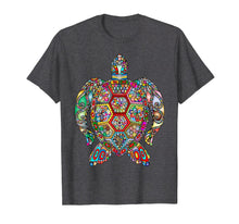 Load image into Gallery viewer, Beautiful turtle from Coral Sea beach great crazy T-shirt