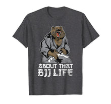 Load image into Gallery viewer, BJJ Brazilian Jiu Jitsu Shirt - Grizzly Bear MMA White Belt