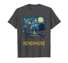 Load image into Gallery viewer, Edgar Allen Poe The Raven Nevermore Shirt