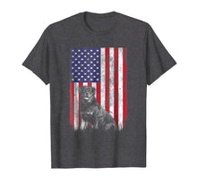 Load image into Gallery viewer, Patriotic American flag Rottweiler 4th of july T-Shirt