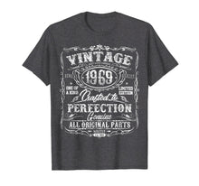 Load image into Gallery viewer, Classic 50th birthday gift Vintage 1969 tshirt for men women