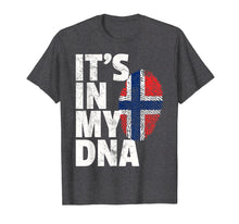 Load image into Gallery viewer, IT'S IN MY DNA Norwegian Norway Flag Pride Men Women Gift T-Shirt