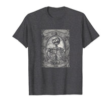 Load image into Gallery viewer, Vintage Occult The Death Tarot Card - Satan Horror T-Shirt