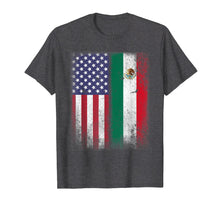 Load image into Gallery viewer, Mexican Born American Raised Mexico Usa Flag America Roots