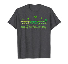 Load image into Gallery viewer, Happy St Patrick's Day Leprechaun Optometrist Funny Glasses T-Shirt-577696