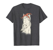 Load image into Gallery viewer, Cute Bandana Horse Horseback Riding T-Shirt-4081673