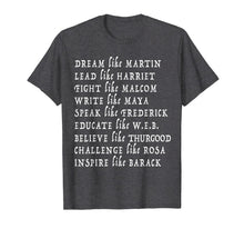 Load image into Gallery viewer, Black History Month Shirt Black Pride Leaders Black Power T-Shirt-1828777