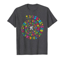 Load image into Gallery viewer, Pi Spiral Novelty Math Geek 3.14 Pi Day T-Shirt-323842
