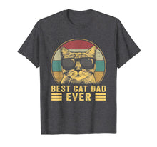 Load image into Gallery viewer, Vintage Best Cat Dad Ever Bump Fit T-Shirt-211274