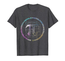 Load image into Gallery viewer, Pi novelty circle watercolor shirt for Pi Day T-Shirt-428799