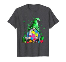 Load image into Gallery viewer, Autism Awareness Cute Gnomes Shamrock St Patricks Day Gift T-Shirt-647427