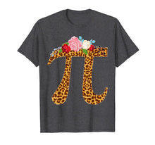 Load image into Gallery viewer, Pi Day Leopard Flower Costume Math Teacher 3.14 Gift T-Shirt-953279