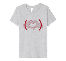 Load image into Gallery viewer, (PRODUCT)RED Heart Hands T-shirt