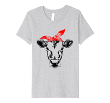 Load image into Gallery viewer, Paisley Bandana Cow Shirt
