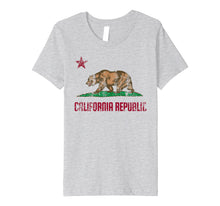 Load image into Gallery viewer, California Republic Flag Shirt Vintage Retro T Shirt
