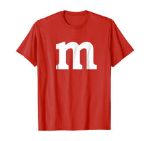 Load image into Gallery viewer, Letter M T-shirt Lower Case m Alphabet