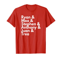 Load image into Gallery viewer, Washington Baseball Fan Series National Finish Fight Names T-Shirt