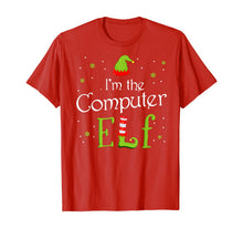 Load image into Gallery viewer, I'm The Computer Elf Funny Group Matching Family Xmas Gift T-Shirt
