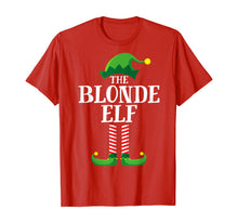 Load image into Gallery viewer, Blonde Elf Matching Family Group Christmas Party Pajama T-Shirt