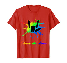 Load image into Gallery viewer, Share Love T-shirts for Youth, Men and Women T-Shirt