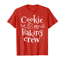 Load image into Gallery viewer, Cookie Baking Crew Baker Bake Kids Women Christmas Baking T-Shirt