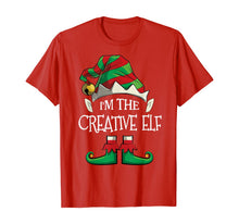 Load image into Gallery viewer, I'm The Creative Elf Shirt Family Matching Christmas Gifts T-Shirt