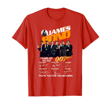 Load image into Gallery viewer, Thank You For The Memories-James-Bond-007-Gift T-Shirt