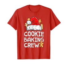 Load image into Gallery viewer, Cookie Baking Team Crew Gingerbread Family Christmas T-Shirt