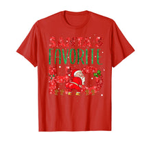 Load image into Gallery viewer, Santa's Favorite Ho Gifts Xmas Outfit Christmas Costume T-Shirt
